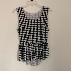 Adorable Charming Charlie Peplum Top